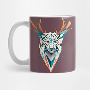 Tiger polygonal design Mug